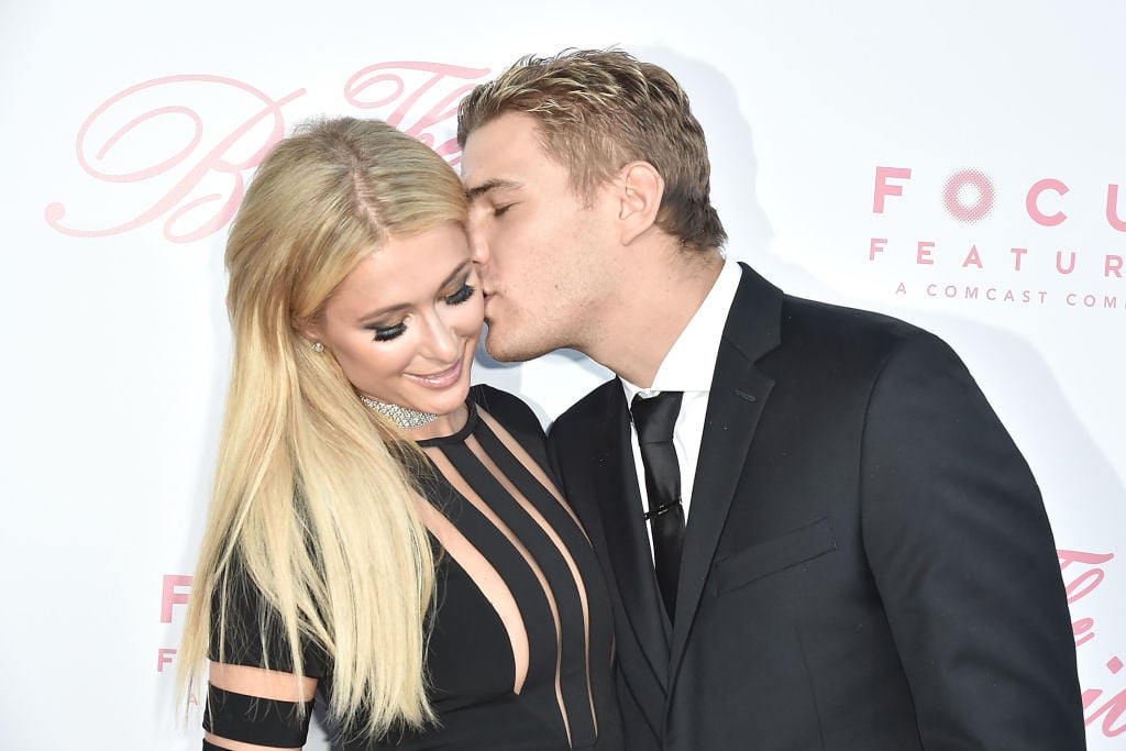 Paris Hilton and Chris Zylka