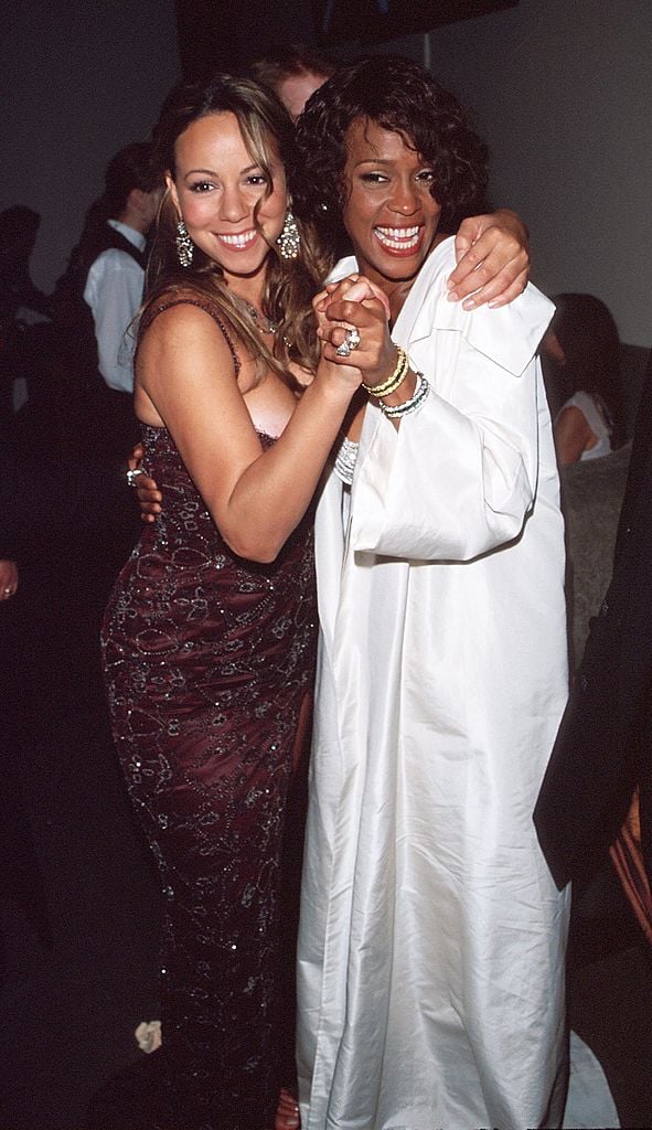 Mariah Carey and Whitney Houston