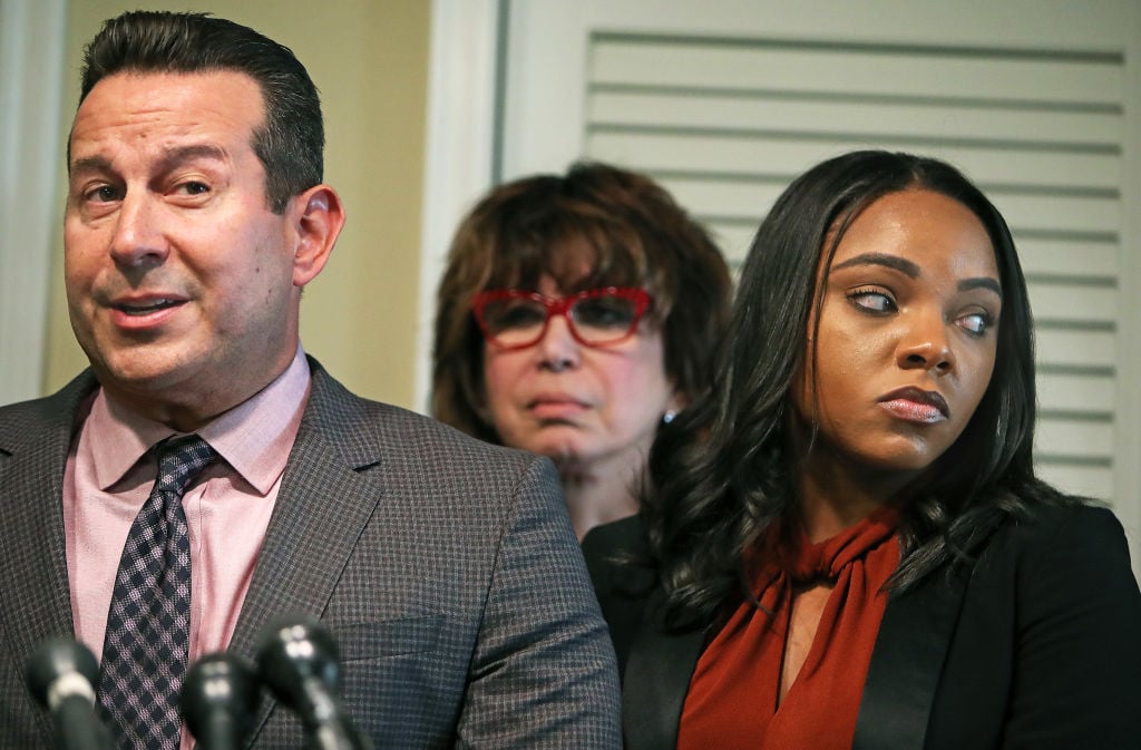 Jose Baez and Shayanna Jenkins-Hernandez