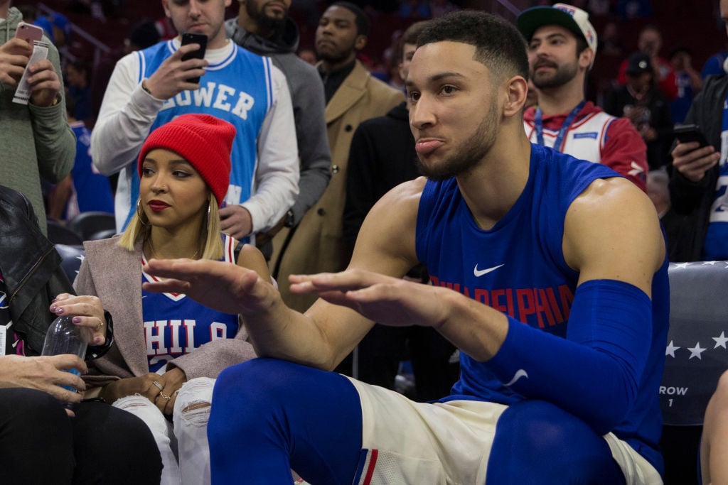 Tinashe and Ben Simmons