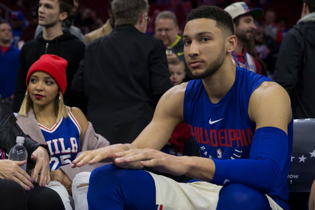 Tinashe and Ben Simmons