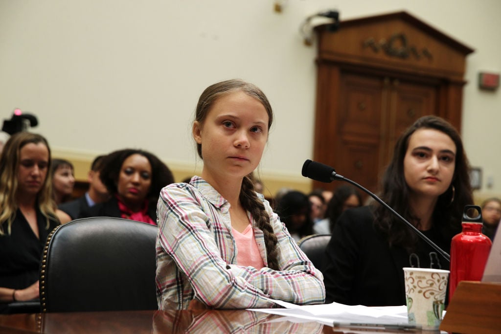 Founder of Fridays For Future Greta Thunberg and co-founder of This Is Zero Hour