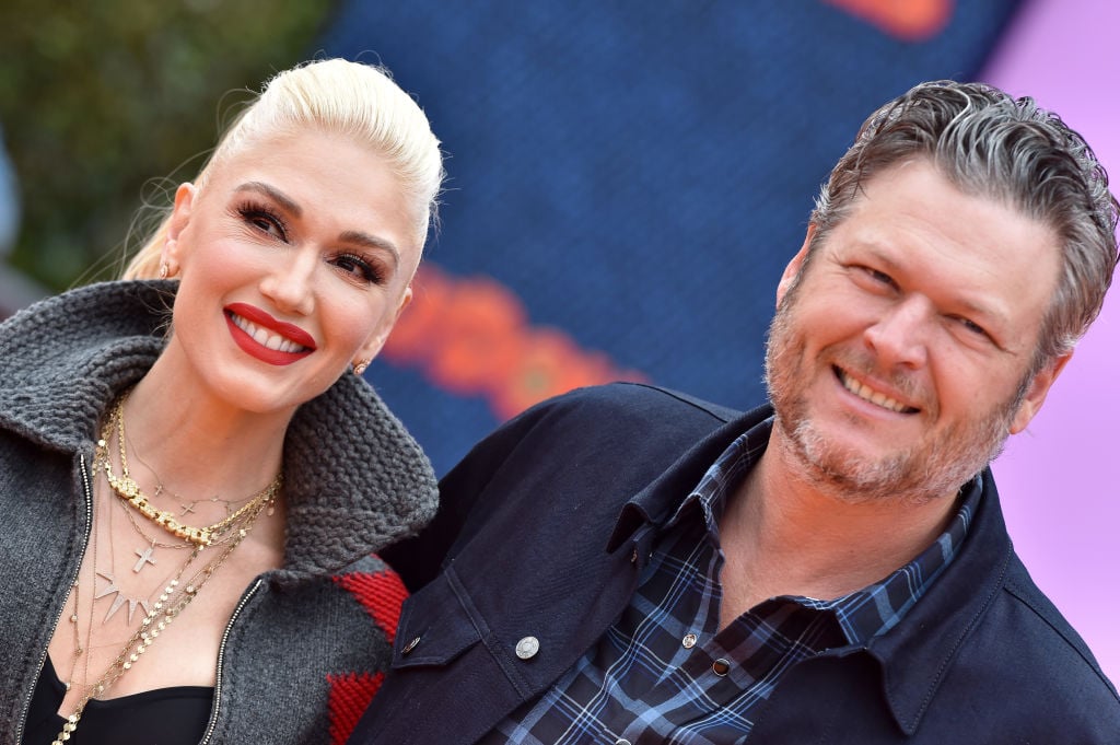 Gwen Stefani and Blake Shelton attend STX Films World Premiere of "UglyDolls"