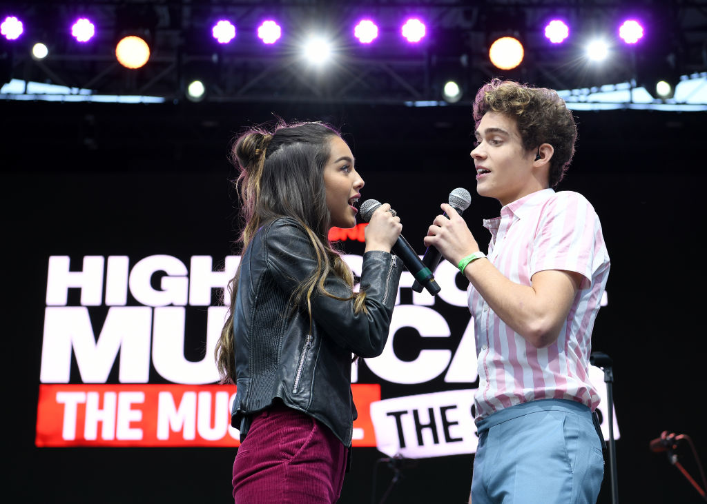 Olivia Rodrigo and Joshua Bassett of 'High School Musical: The Musical: The Series' 