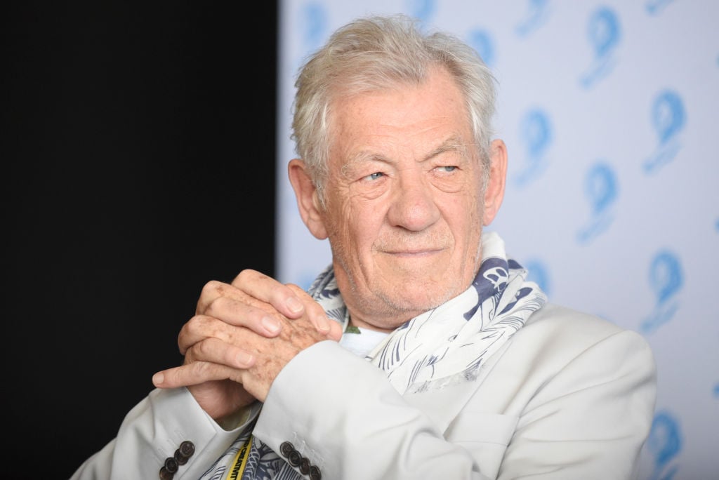 Sir Ian McKellen attends the Cannes Lions Festival 2017.