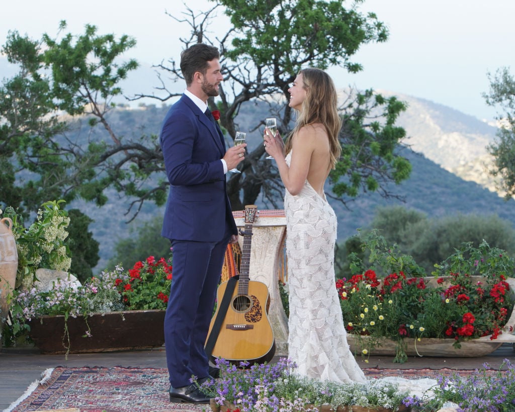 Jed Wyatt with Hannah Brown on 'The Bachelorette'