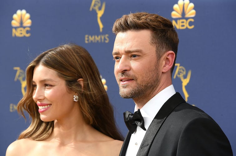 Jessica Biel, Justin Timberlake on the red carpet