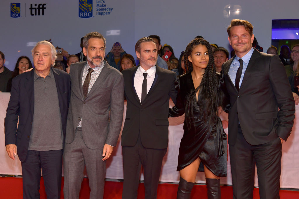 Director Todd Phillips and the cast of 'Joker'