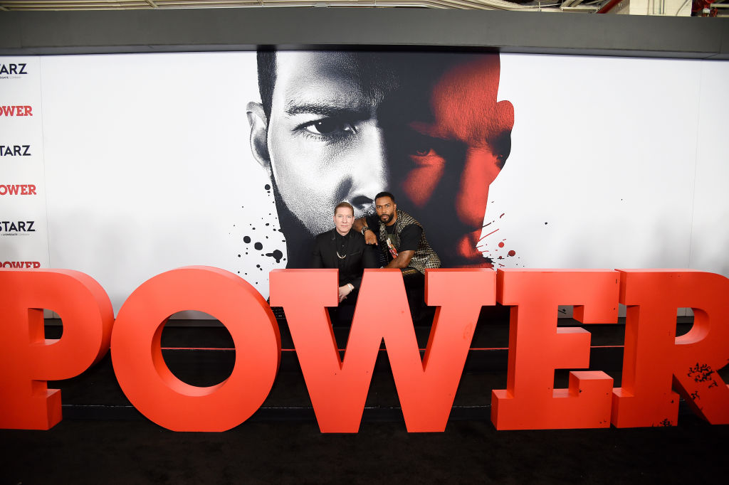 Joseph Sikora and Omari Hardwick on the red carpet