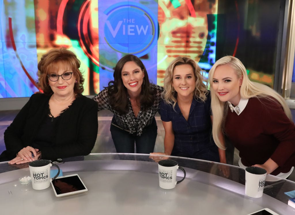 Joy Behar, Abby Huntsman, Charlotte Pence, and Meghan McCain