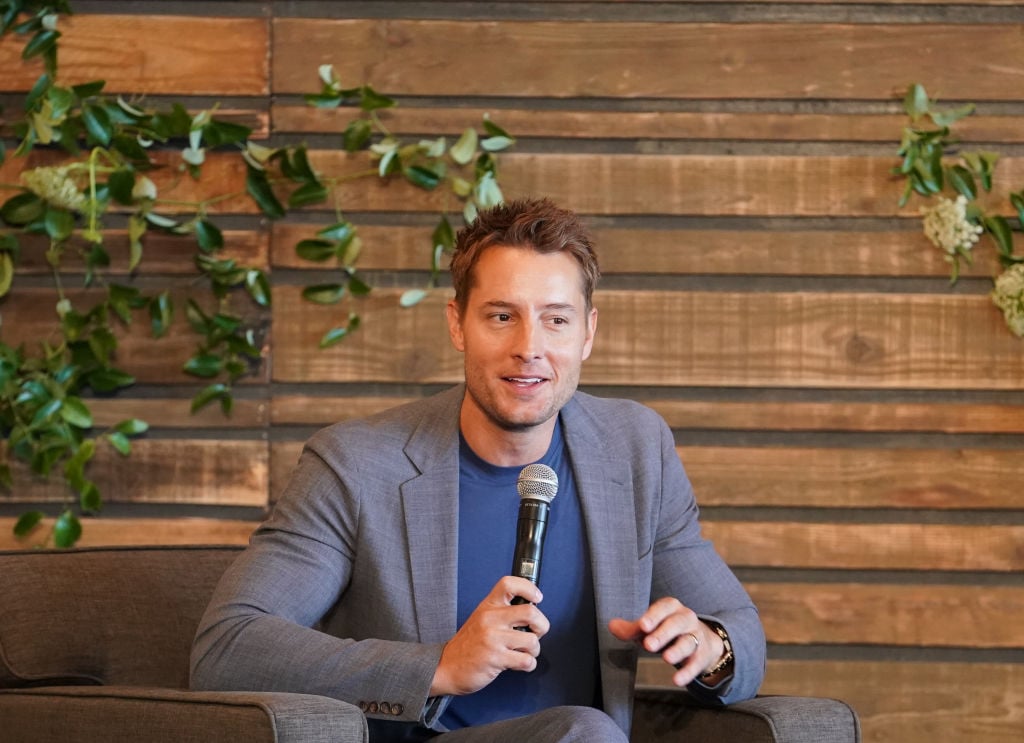 Justin Hartley (Kevin) at the 'This Is Us' Pancakes with the Pearsons panel