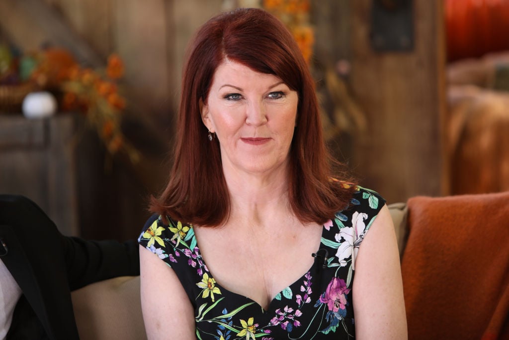 Kate Flannery making an appearance on 'Home & Family'
