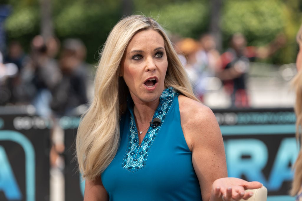 Kate Gosselin visits 'Extra' at Universal Studios Hollywood on June 12, 2019 