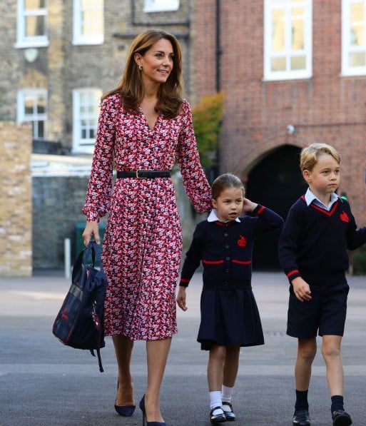 Kate Middleton, Princess Charlotte, and Prince George