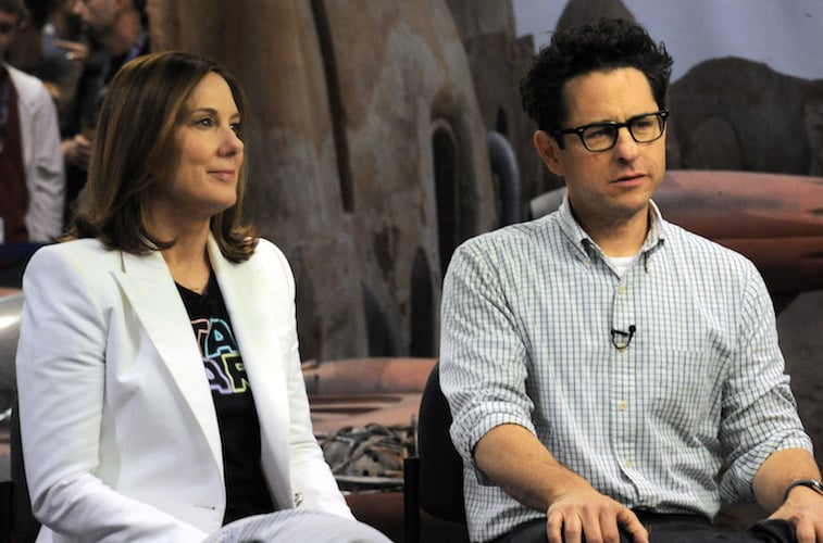 Kathleen Kennedy and JJ Abrams