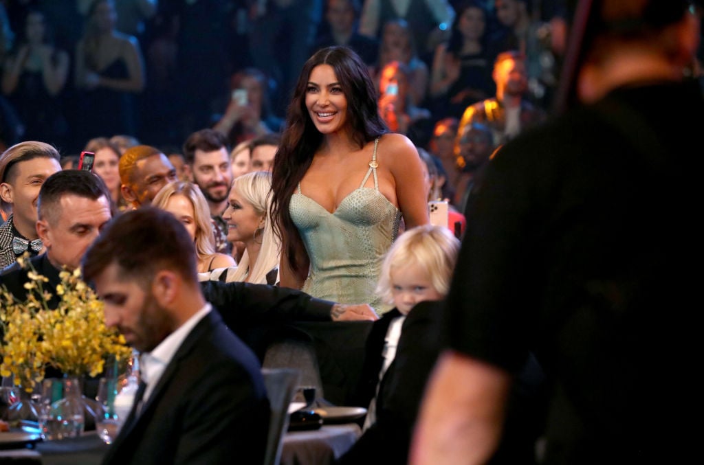 Kim Kardashian attends the E! People's Choice Awards