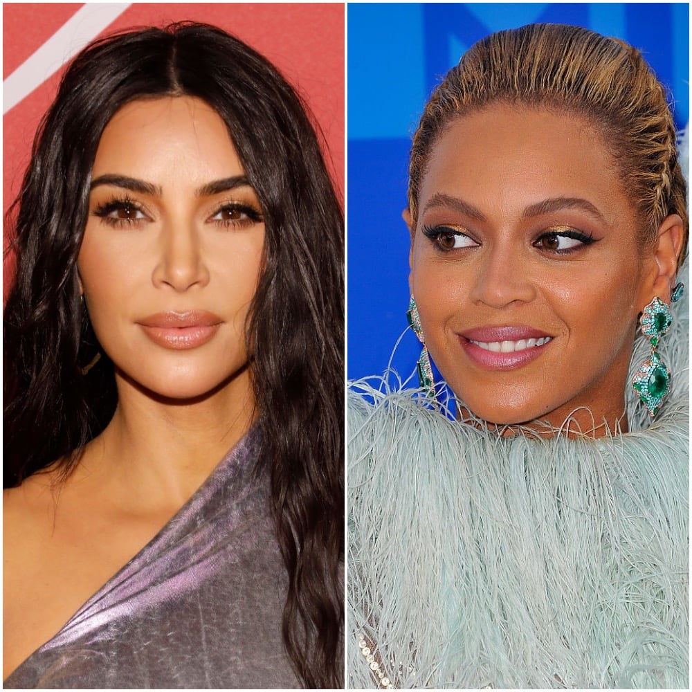 Kim Kardashian West and Beyoncé
