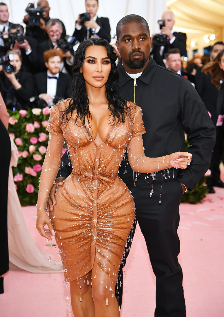 Kim Kardashian West and Kanye West, plastic surgery