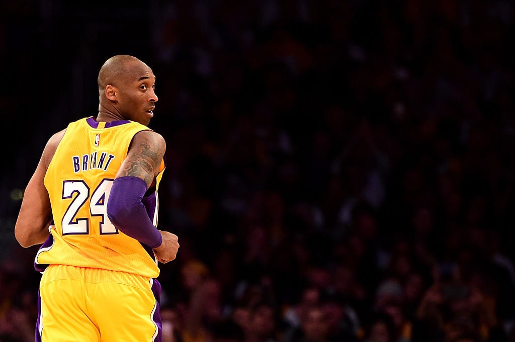 Kobe Bryant at a game in 2016