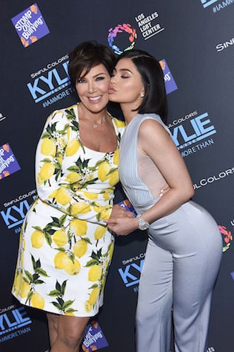 Kris and Kylie Jenner