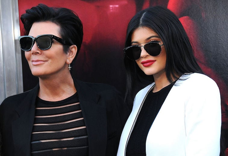 Kris and Kylie Jenner