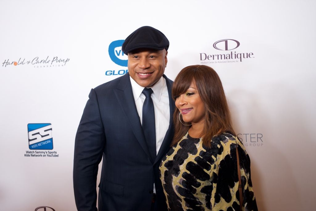 LL Cool J and Simone Smith. |  Earl Gibson III/WireImage