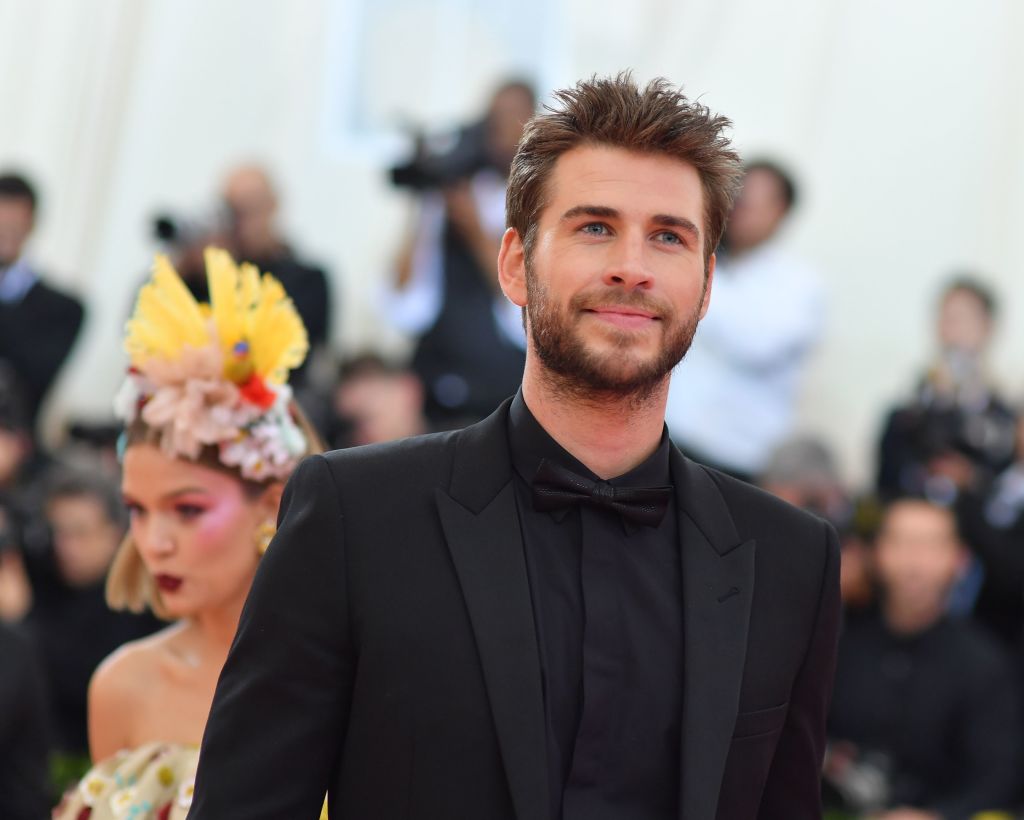 Liam Hemsworth arrives for the 2019 Met Gala at the Metropolitan Museum of Art