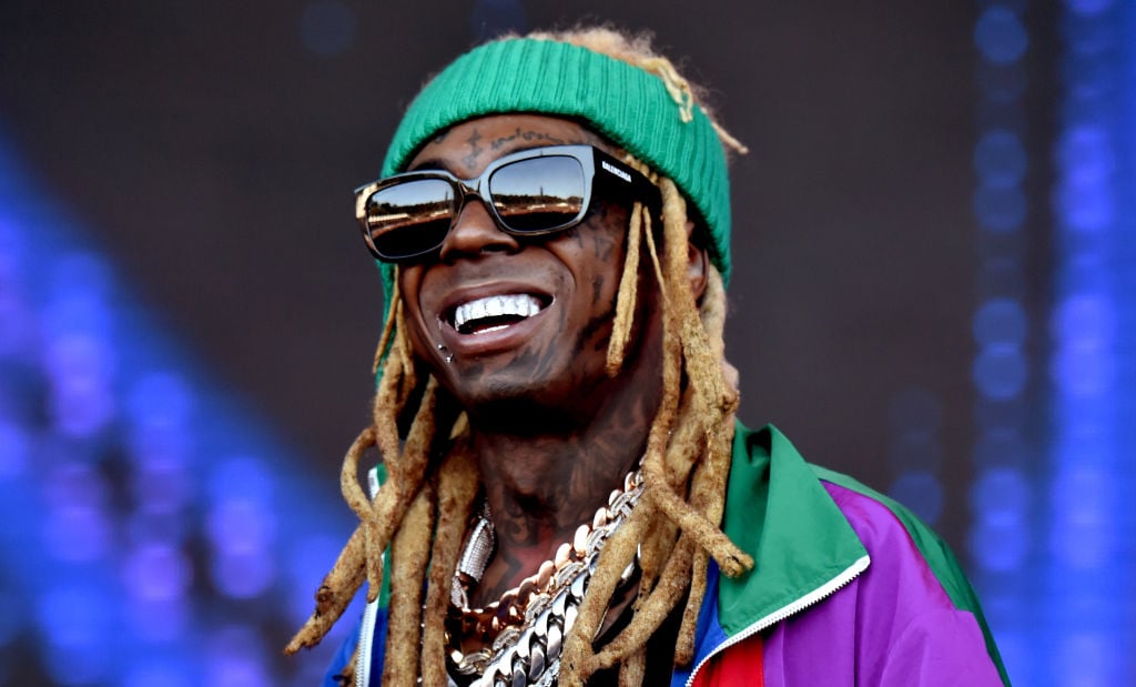 Lil Wayne at a concert in 2019