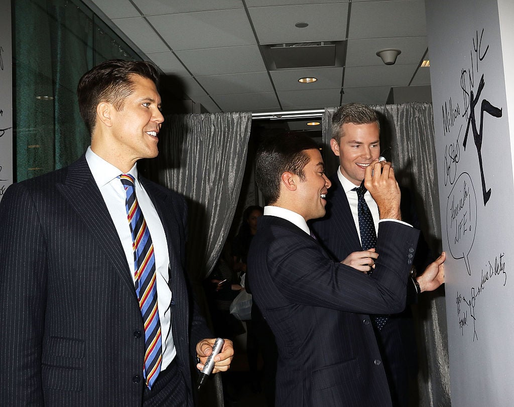 Fredrik Eklund, Luis D. Ortiz, and Ryan Serhant attend AOL Build Speaker Series