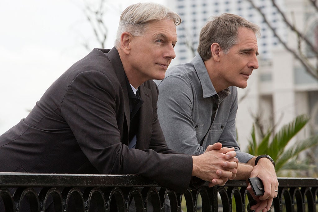 Mark Harmon and Scott Bakula