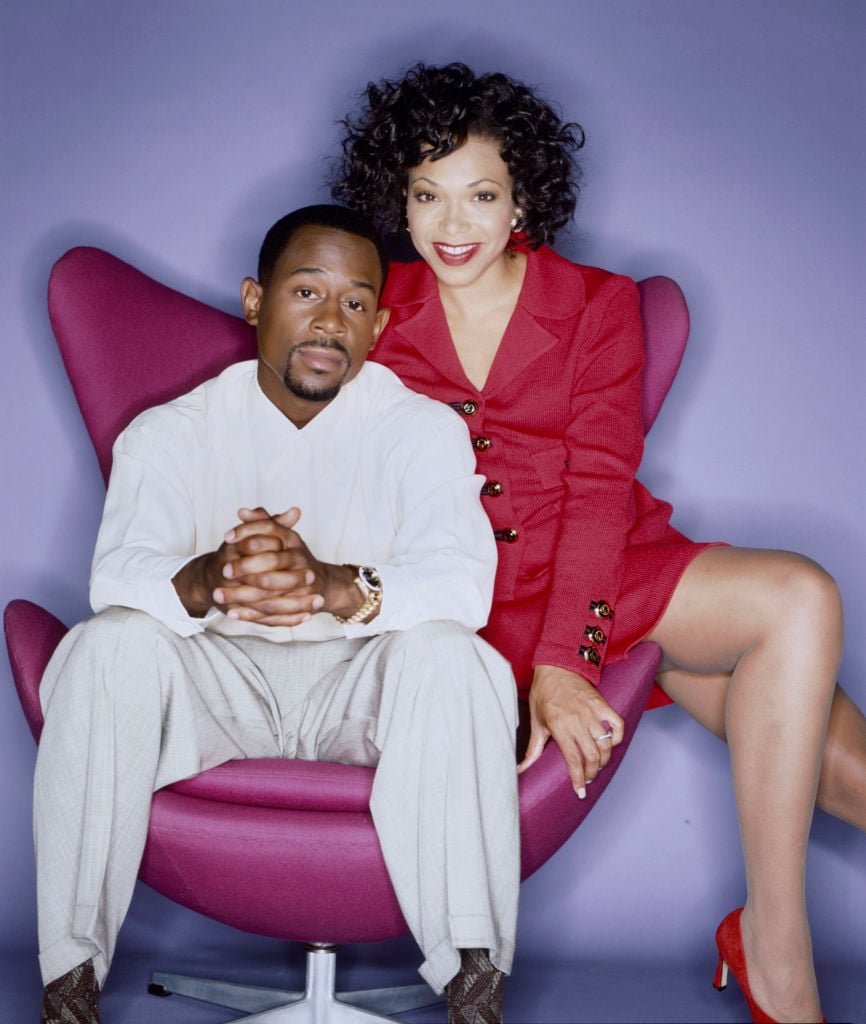 Martin Lawrence and Tisha Campbell in 1996