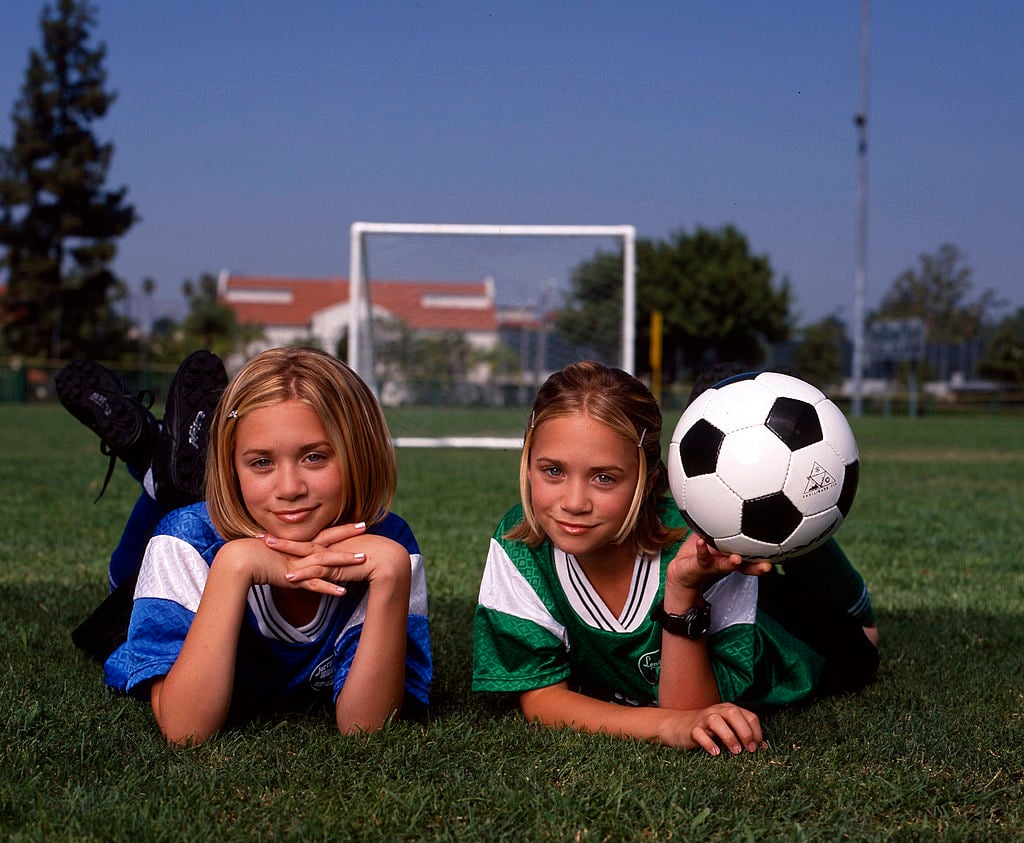 Mary-Kate and Ashley Olsen in 'Switching Goals' on Dec. 12, 1999