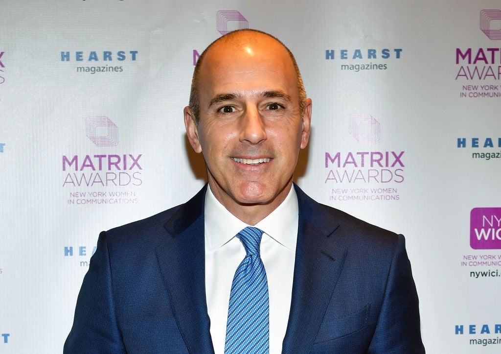 Matt Lauer at an event in 2017