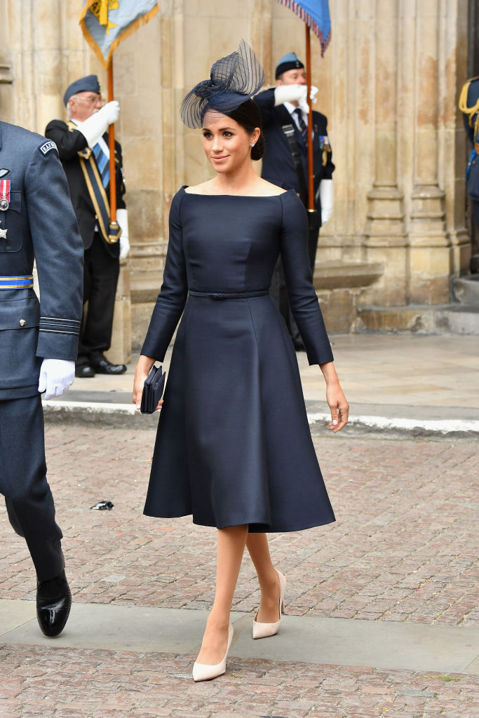 Meghan Markle on July 10, 2018, attending events to mark centenary of RAF