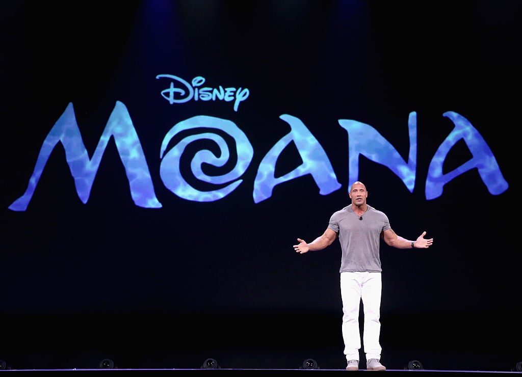Actor Dwayne Johnson of 'MOANA' 