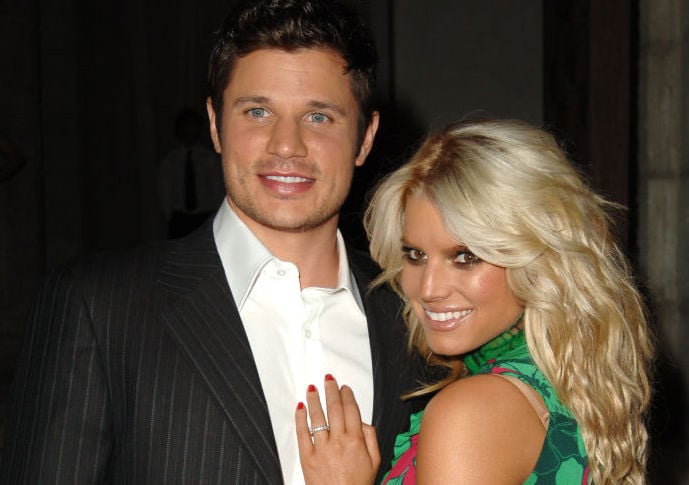 Nick Lachey and Jessica Simpson