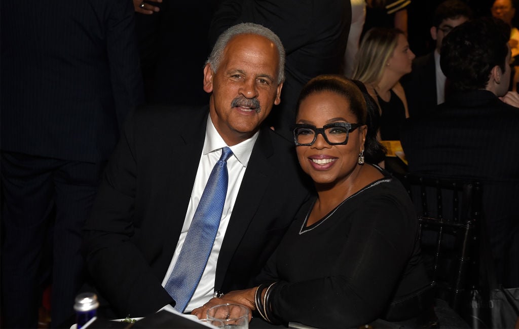 Oprah Winfrey and Stedman Graham