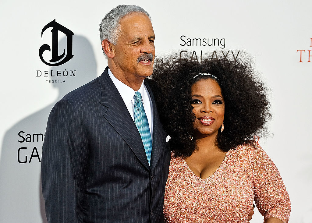 Stedman Graham and Oprah Winfrey at the premiere of 'The Butler'