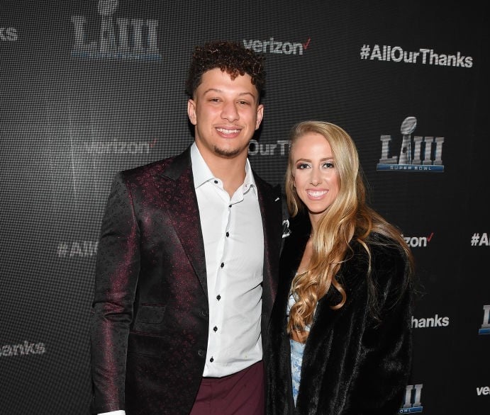 Patrick Mahomes and Brittany Matthews