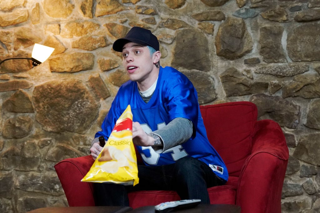 Pete Davidson during the 'House Hunters' sketch on 'SNL'