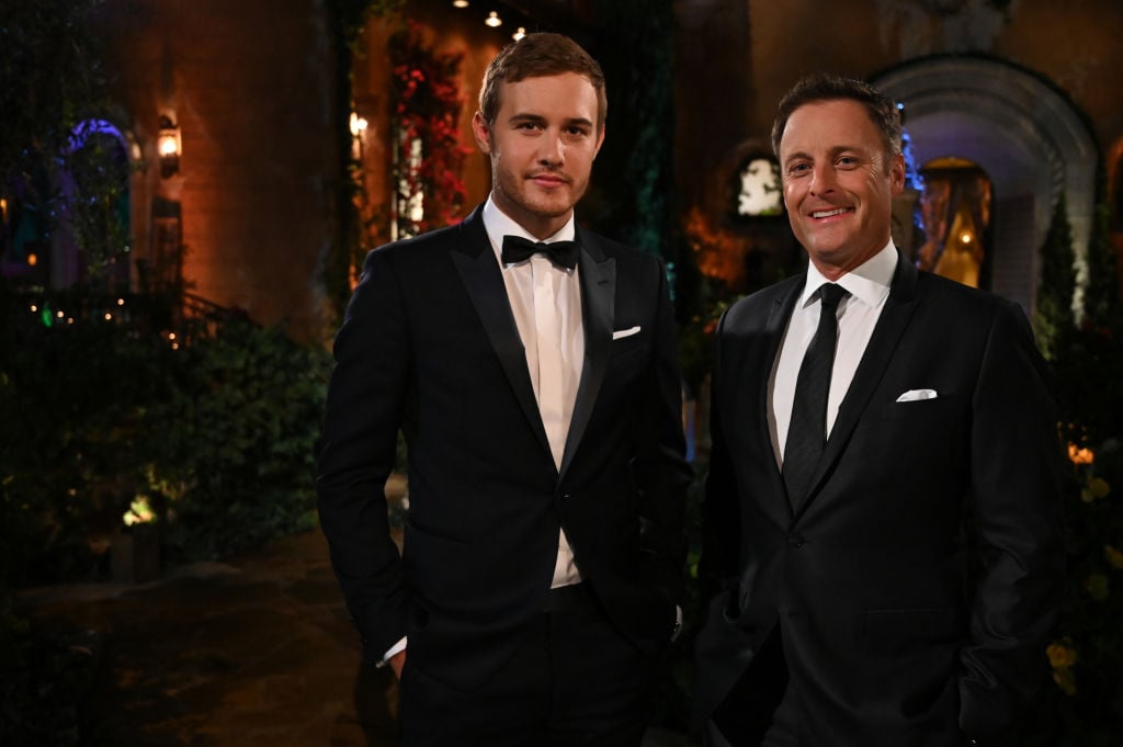 Peter Weber and Chris Harrison on 'The Bachelor'