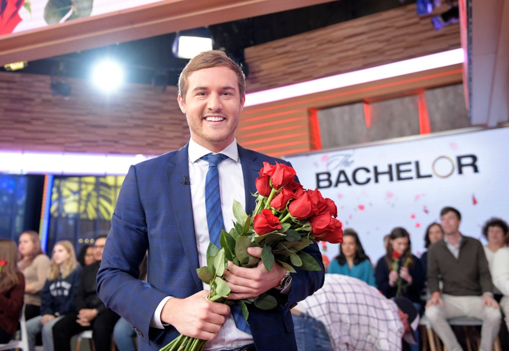 Peter Weber, The Bachelor, on Good Morning America |  Paula Lobo/ABC via Getty Images