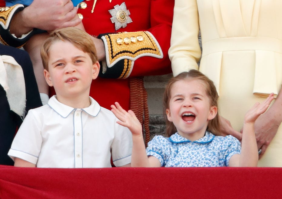 Prince George and Princess Charlotte