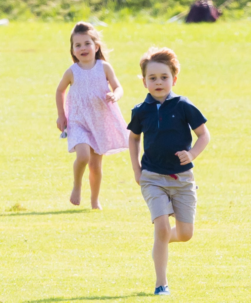 Prince George and Princess Charlotte