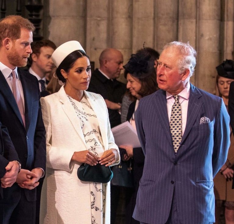 Prince Harry, Meghan Markle, and Prince Charles