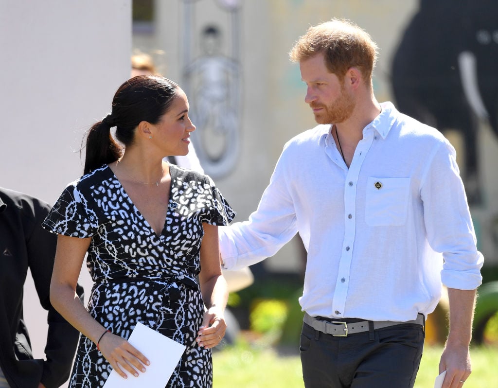 Prince Harry and Meghan Markle protection