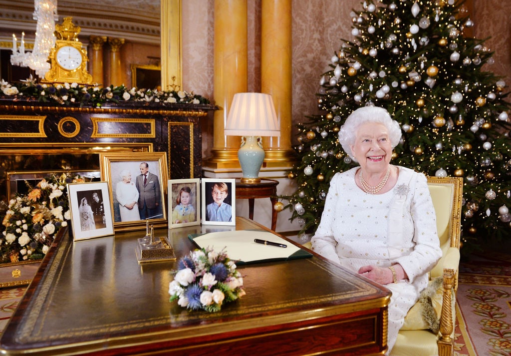 Queen Elizabeth at Christmas