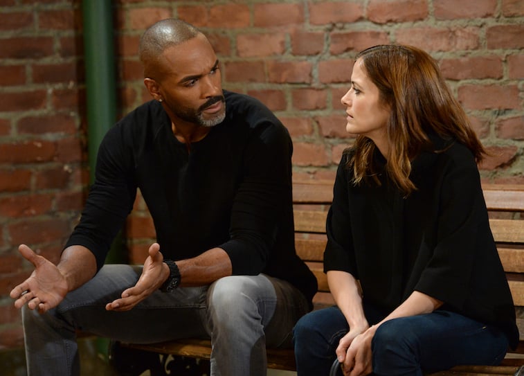 DONNELL TURNER, REBECCA BUDIG on General Hospital