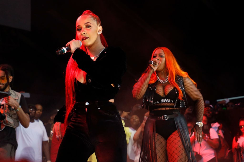 Cardi B and Remy Ma perform during the 2017 Hot 97 Summer Jam at MetLife Stadium on June 11, 2017 in East Rutherford, New Jerse