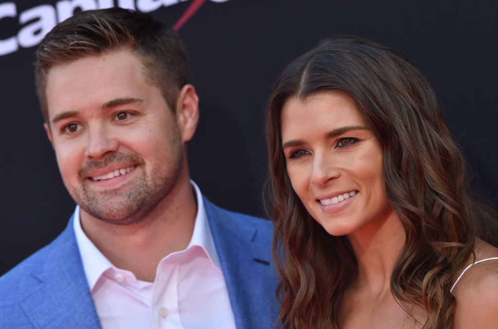 Ricky Stenhouse Jr. and Danica Patrick 